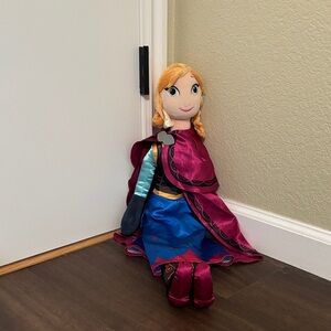 Jumbo Cloth Plush Anna Disney Frozen Doll